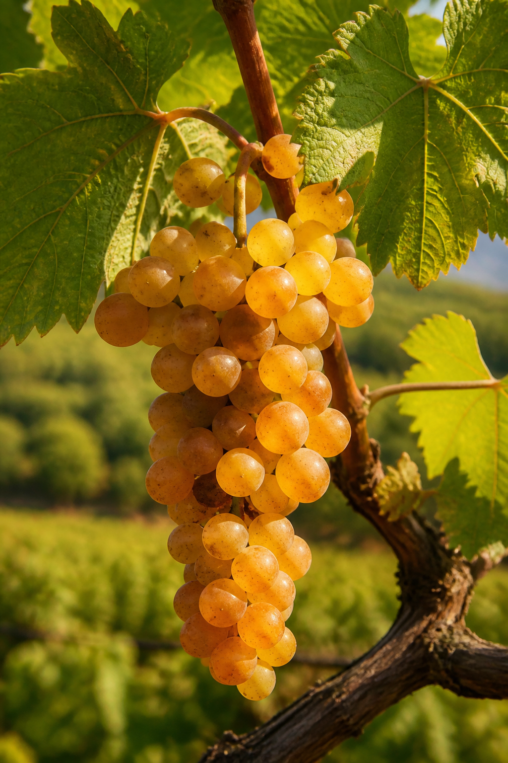 Grappolo d'uva Petit Manseng