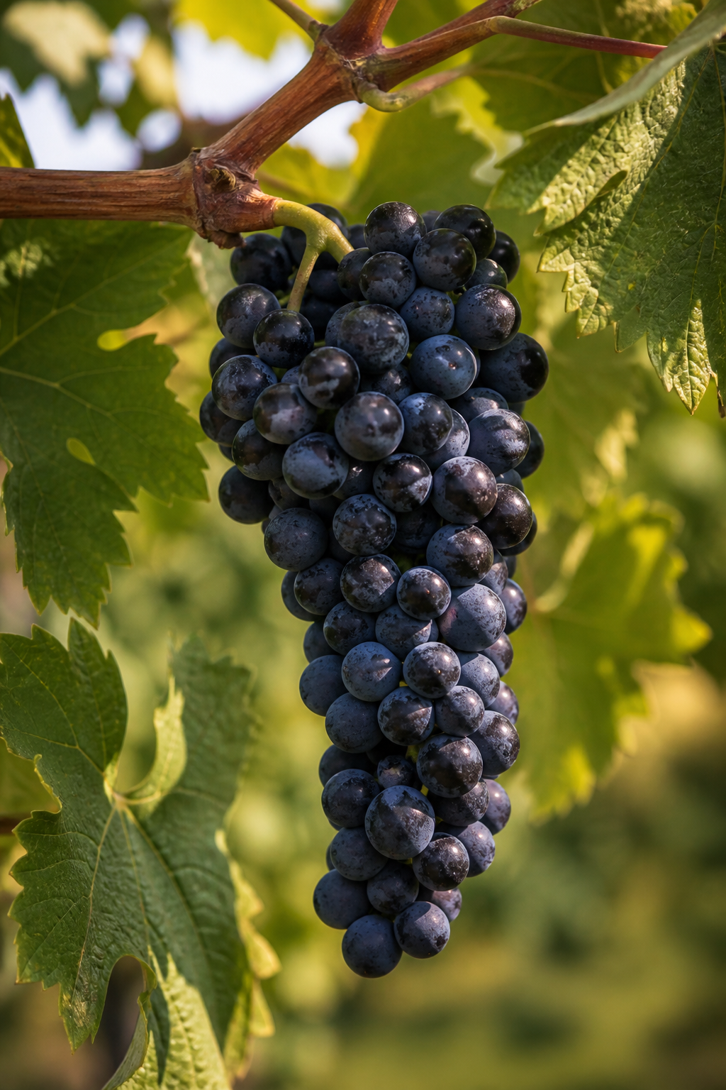 Grappolo d'uva Petit Verdot