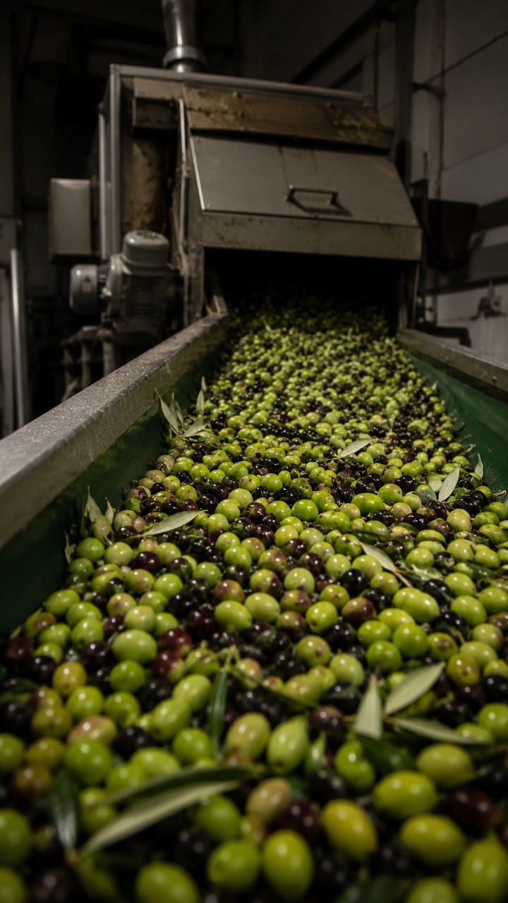 Lavorazione dell'olio